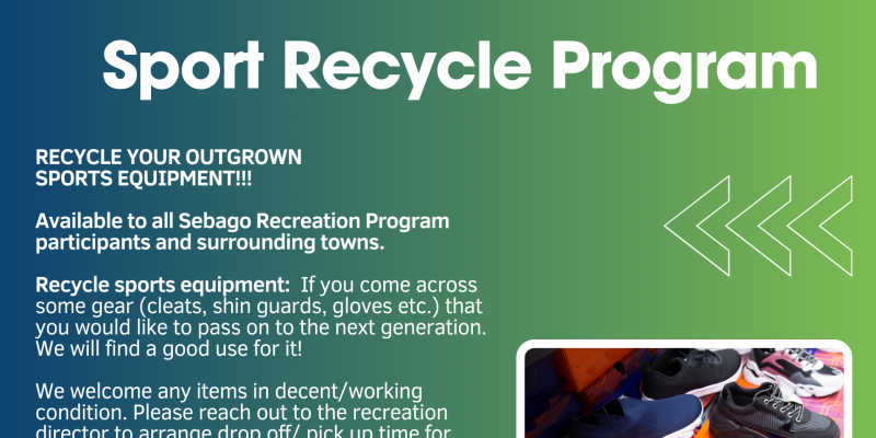 Sebago Sport Recycle Program
