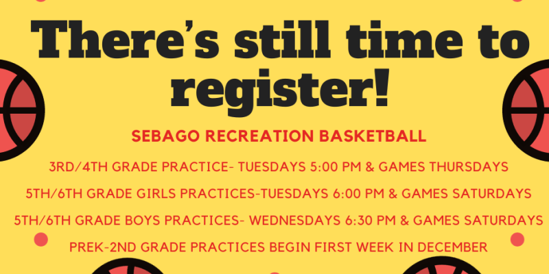 Still time to Register for Youth Basketball